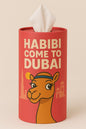 Premium Tissue Canister - Arabian Camel