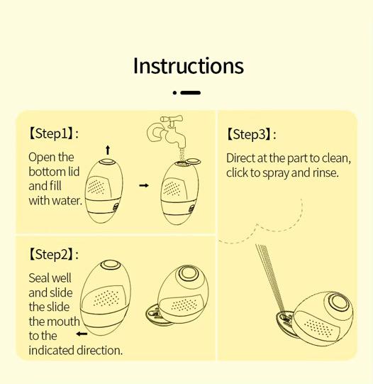 Portable Travel Bidet