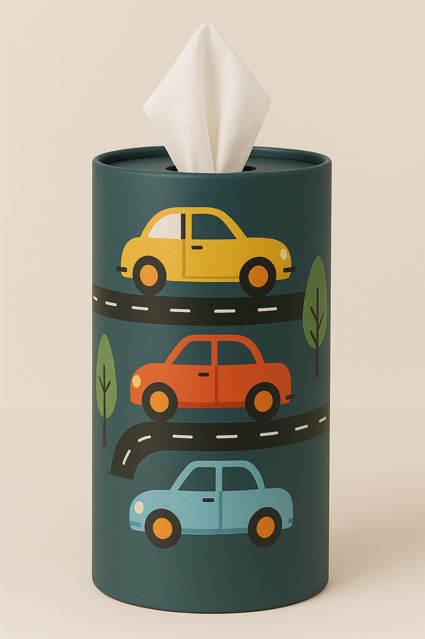 Premium Tissue Canister - Pack of 4